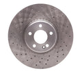 R1 Concepts Brake Rotor - Drilled Fits Mercedes-Benz C300