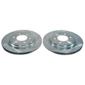 Power Stop 21-22 Ford F-150 Rear Drilled & Slotted Rotor (Pair)