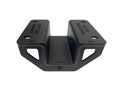 2 IN UTV UNIVERSAL RECEIVER HITCH FR THUMPER BUMPERS BLACK