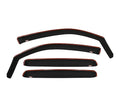 22C TUNDRA CREWMAX IN CHANNEL WIND DEFLECTOR 4PC MATTE BLACK