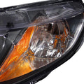 BLACK HOUSING EURO HEADLIGHT SEDAN