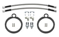 Wilwood Flexline Kit 12 inch -3 3/8-24 IF 1/8-27 NPT 90 Degree
