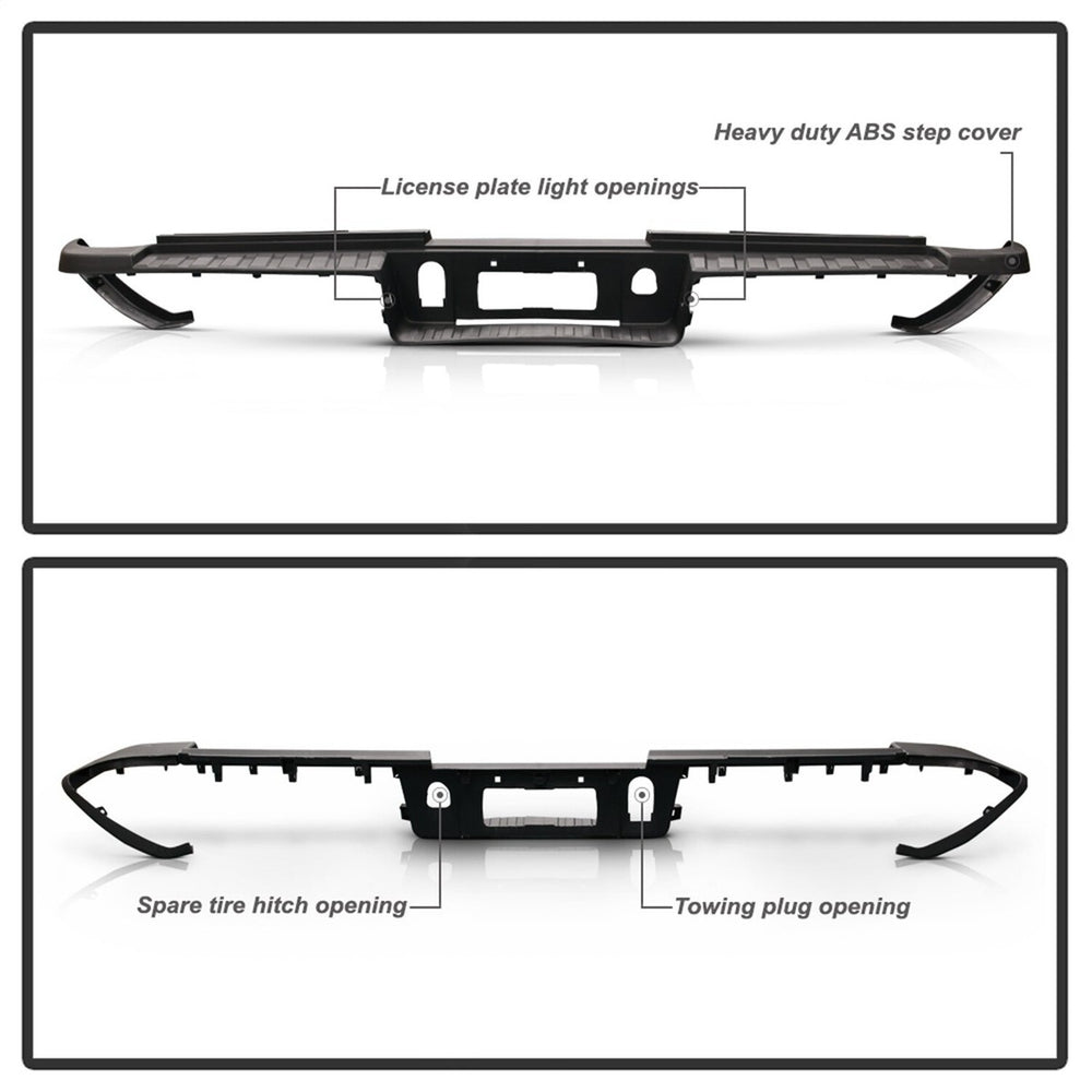 1518 SILVERADO/SIERRA 2500 3500 REAR BUMPER STEP PAD