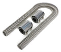 RAD HOSE KIT S/S 36IN PLSH