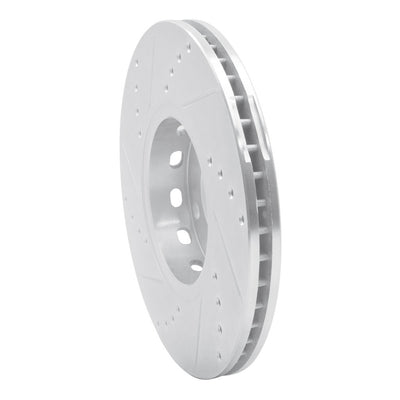 DFC 92-8 Audi A4 (USA/Canada) Front Right Drilled & Slotted Silver Brake Rotor