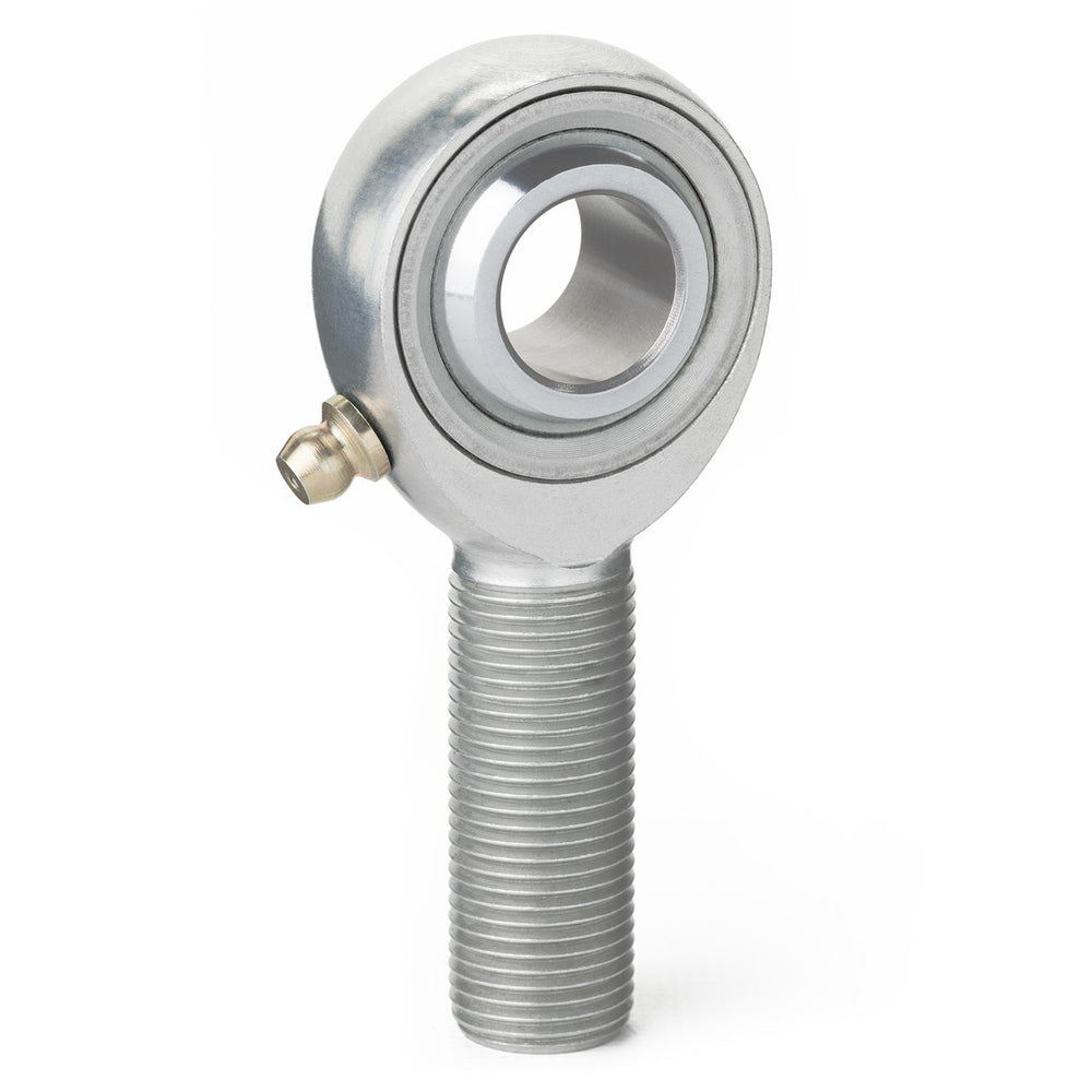 QA1 H Series 3-Pc Rod End - Male/Left Hand - 1in Bore x 1-12 w/Zerk - Alloy Steel