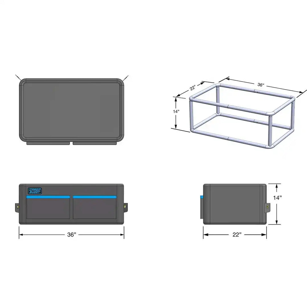 TONNEAU BUDD auto part