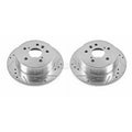 Power Stop 07-12 Lexus ES350 Rear Evolution Drilled & Slotted Rotors - Pair