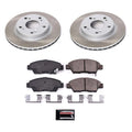 Power Stop 11-15 Honda CR-Z Front Semi-Coated Rotor Kit
