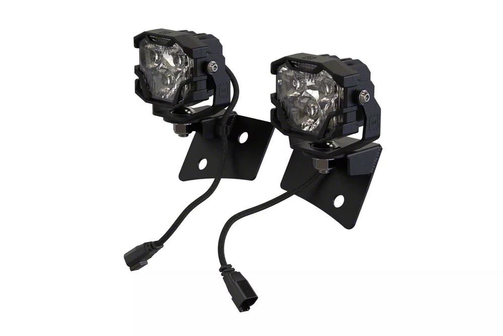 0718 WRANGLER JK 4BANGER APILLAR MOUNT BRACKETS