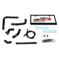 HPS Performance Black Reinforced Silicone Radiator Hose Kit Coolant for Honda 02-07 CR250R 2 Stroke