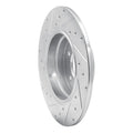 DFC 91-01 BMW 850CSI Rear Right Drilled & Slotted Silver Brake Rotor