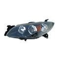 LH HEADLAMP LENS/HOUSING; SEDAN; HALOGEN; 3 0409