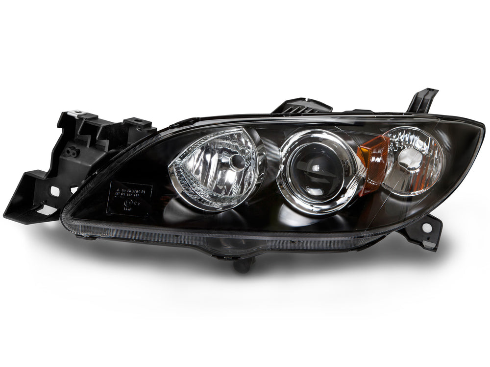 LH HEADLAMP LENS/HOUSING; SEDAN; HALOGEN; 3 0409