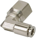 3/8 NPT(F) TO 1/4 AIRLINE 90 DEGREE SWIVEL ELBOW FITTING (10 PCS) DOT APPROVED
