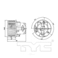 BLOWER ASSY VOLVO S60 1115