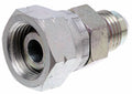 Gates Female DIN 24 Cone Swivel Light Series to Male JIC 37 Male M22x1.5 to 3/4-16 Hydraulic Adapter
