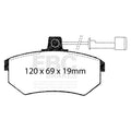 EBC Brakes Greenstuff 2000 Series Sport Pads