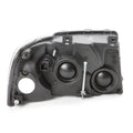 LH HEADLAMP ASSY COMPOSITE; W/BLACK BEZEL; EXPEDITION 0306
