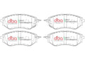 DBA 05-08 Subaru Legacy SP500 Front Brake Pads