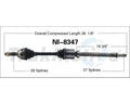 NEW CV AXLE