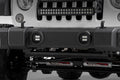 LED Light Kit | Fog Mount | 2" Black Pair | Jeep Wrangler JK/Wrangler Unlimited (10-18)