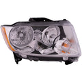 RH HEADLAMP LENS/HOUSING; HALOGEN; CODE LMB; W/O LEVELING; COMPASS 1113