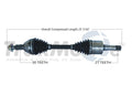 NEW CV AXLE