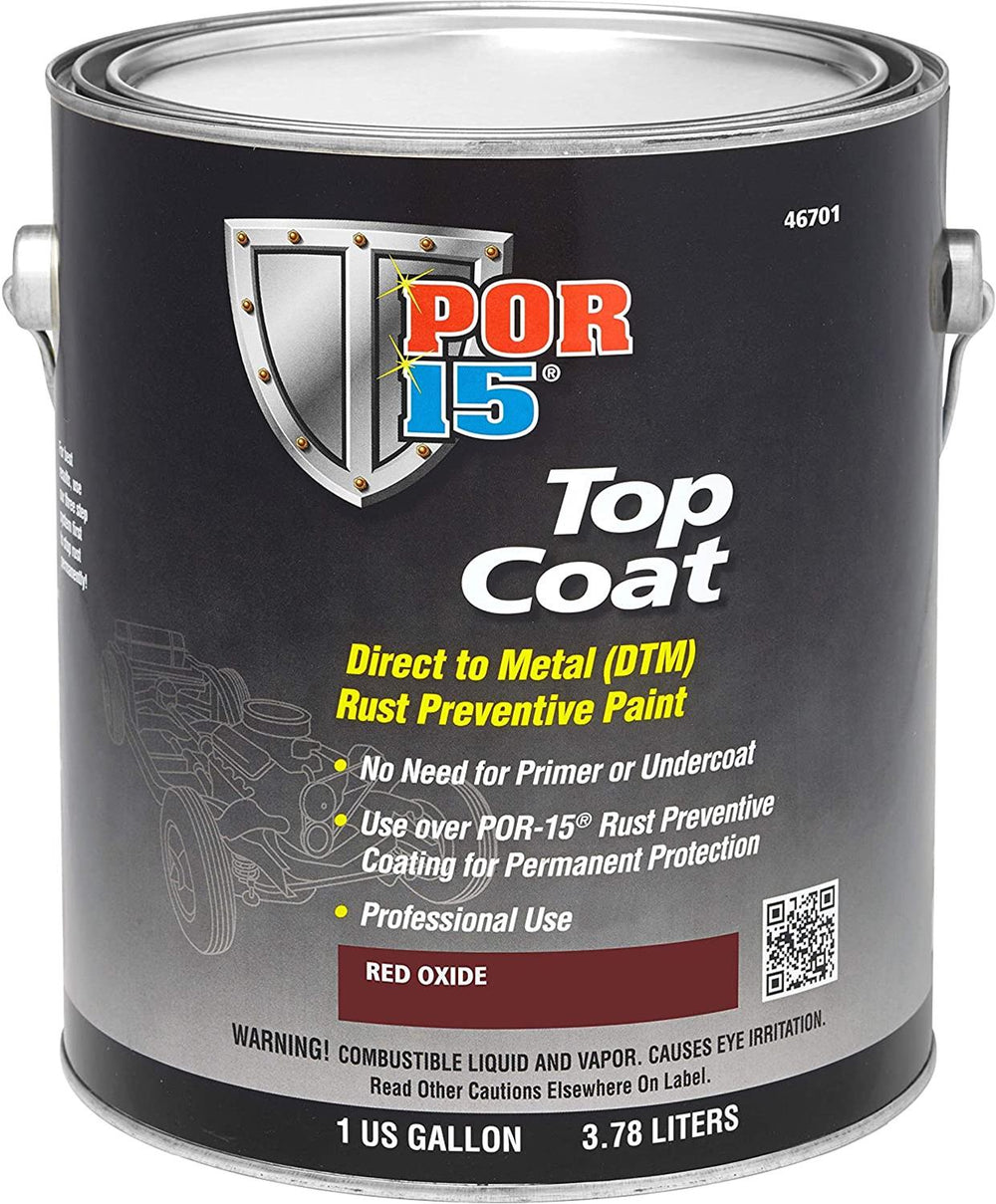 POR-15 red auto part