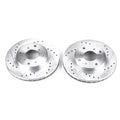 Power Stop 98-99 Acura CL Front Evolution Drilled & Slotted Rotors - Pair