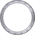 Raceline Beadlock Ring - Podium -15in - 16 Hole - 10mm - Gunmetal