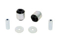 Radius arm - lower bushing 2 Shell Bushings 2 Tubes 2 Washers Install Guide Grease