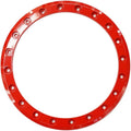 Raceline Beadlock Ring - Ryno -15in - 20 Hole - 12mm - Red