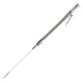 FLEXIBLE ENGINE DIPSTICK; FE FORD BLOCK; BLACK STAINLESS AND BLACK FITTINGS