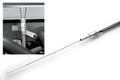 FLEXIBLE ENGINE DIPSTICK; FE FORD BLOCK; BLACK STAINLESS AND BLACK FITTINGS