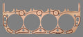 BBC Titan Copper Head Gasket 4.380 x .043