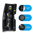 Winjet black tail light