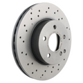 Brembo 12-15 Mercedes-Benz C250/08-12 C300 Front Premium UV Coated OE Equivalent Rotor