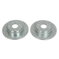 Power Stop 02-04 Acura RL Rear Evolution Drilled & Slotted Rotors - Pair