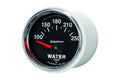 Autometer GS 52mm 100-250 Deg F Short Sweep Electronic Water Temperature Gauge