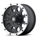 AX186 18X9 5X5.0 S-BLK MACH -24MM