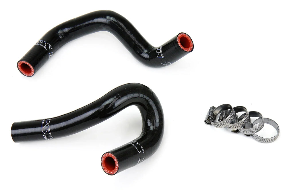 HPS Performance Reinforced Black Silicone Heater Hose Kit Coolant for Mazda 90-93 Miata 1.6L
