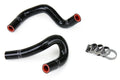 HPS Performance Reinforced Black Silicone Heater Hose Kit Coolant for Mazda 90-93 Miata 1.6L