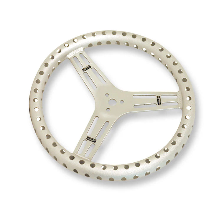 15 UNCOATED ALUMINUM DRILLED FLAT