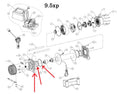 ~(1.5 lbs. 6X6X1)~ S/PDRUM SUPPORTSGMTR
