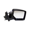 Black ; Right Power, Manual Folding Mirror for Jeep 2007-2010 MK Patriot Crown Automotive