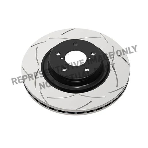 DBA 17-23 Chevrolet Bolt EV Rear Slotted Street Series Rotor
