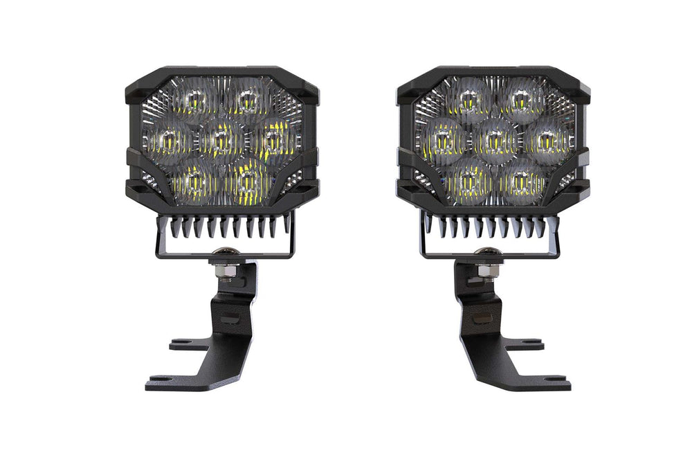 Morimoto Ditch Light Brackets: Silverado HD (20 )