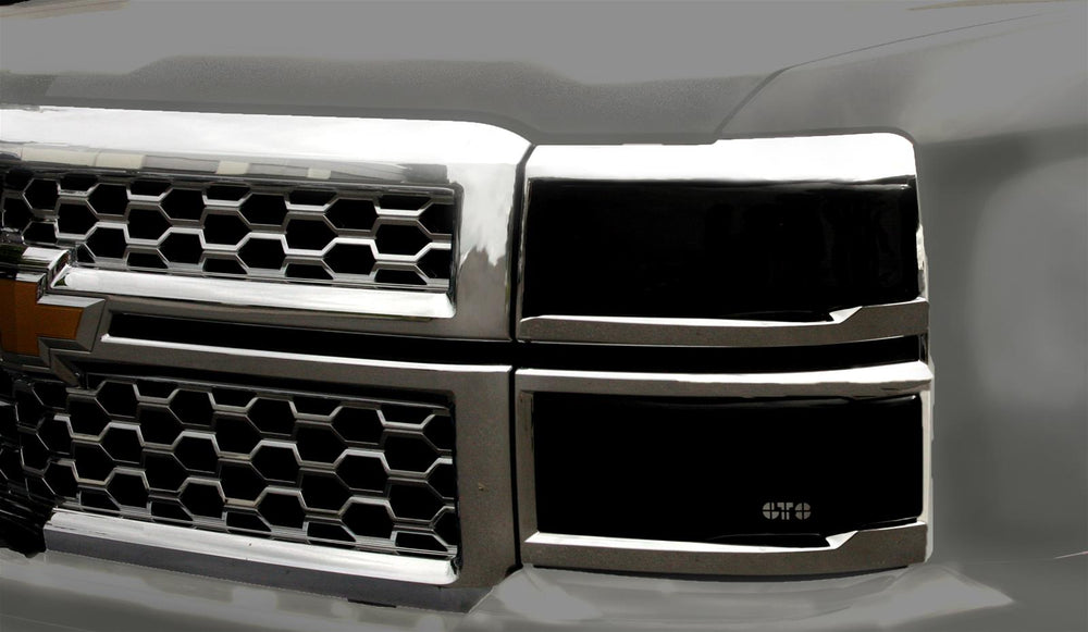 14-CHVY SLV HDLT CVR SMOKE FNSH 2PC