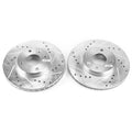 Power Stop 16-19 Chevrolet Spark Front Evolution Drilled & Slotted Rotors - Pair